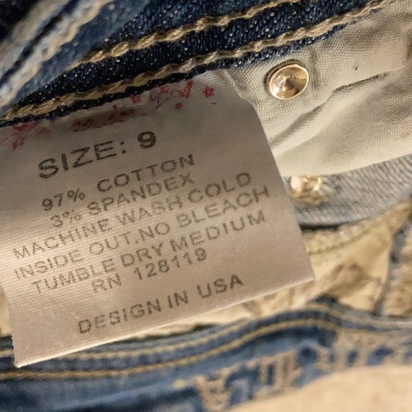 Grace in LA Sz 9/27” Gold, Silver, Crystal studded - Picture 11 of 15